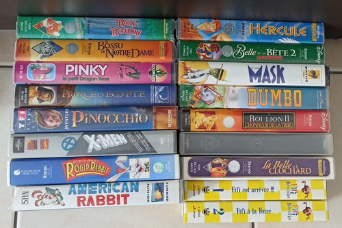 Cassettes vidéo vhs - cassettes,