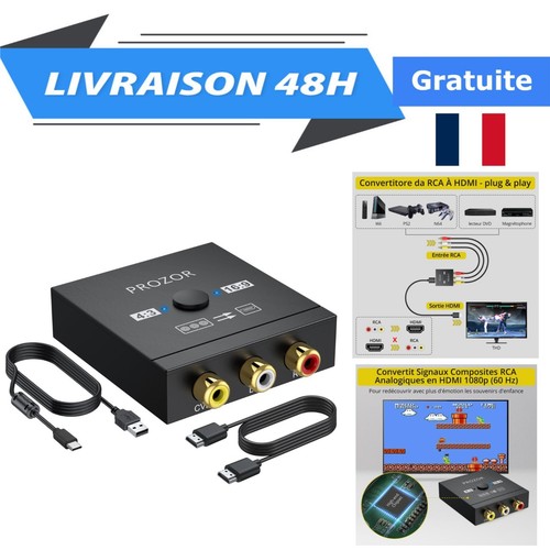 Prozor convertisseur rca vers - prozor,
