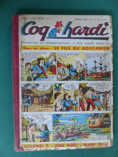 Reliure coq hardi n 11 - coq,
