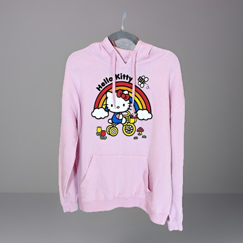 Hello kitty hoodie rainbow - hello,
