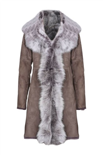 Manteau peau mouton pour - mouton,