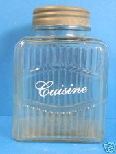 Ancien bocal de cuisine, Réf 5 CA 14/04