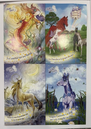 Bella sara postcards four - -,