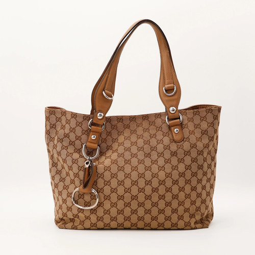 Sac gucci tote horsebit beige - horsebit,