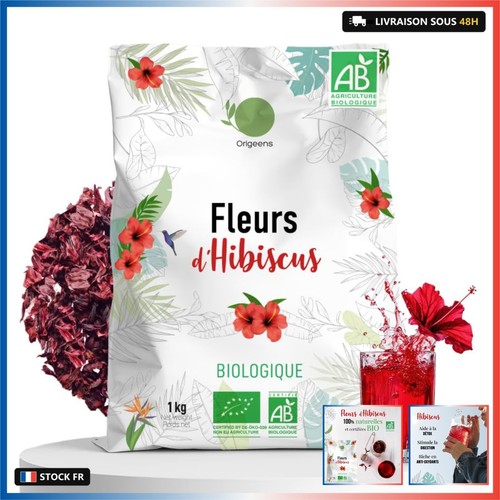 Origeens hibiscus bio 1kg - bio,