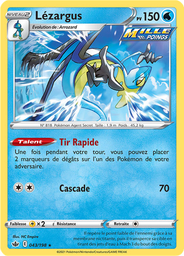 Carte pokémon lézargus - carte,
