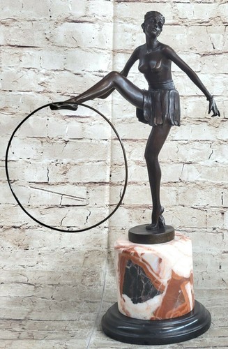 Superbe danseuse rose marbre - superbe,