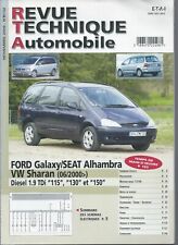  Revue Technique Ford Galaxy Alhambra Sharan  depuis 06/2000 Diesel 1.9 Tdi