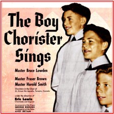 Boy Chorister Sings - Brown
