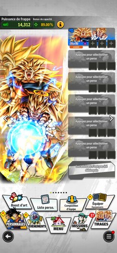 Compte legends - db,