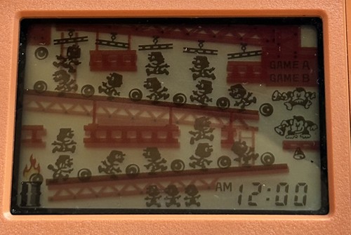 Nintendo game watch donkey - game, &