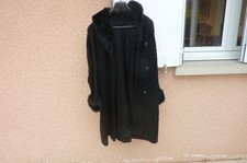 Manteau Astrakan superbe très bon état col fausse fourrure
