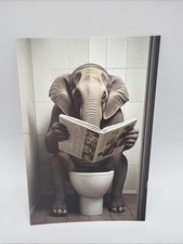 Affiche Humoristique Elephant