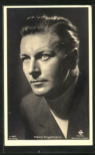 Carte postale acteur - , heinz