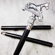 Élégante canne à pied en