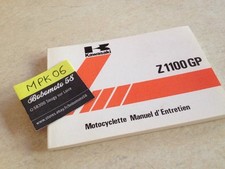 Manuel propriétaire Kawasaki