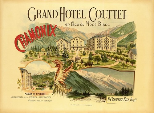 Affiche poster chamonix - ,