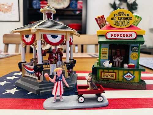 Lemax patriotic set - lemax,