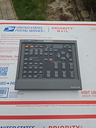 Sony projector remote - projector,