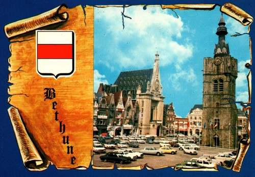 Béthune place du beffroi - place,