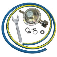 - Kit de tube de régulation professionnel 4 pièces gaz, Gpl Cuisine, Barbecue...