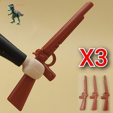 X3 Playmobil fusil découpé
