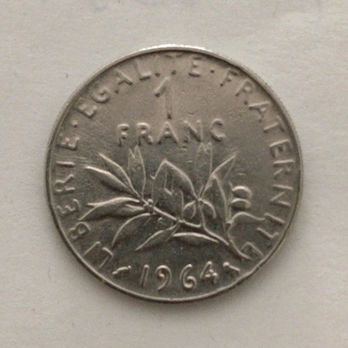 France franc semeuse - 1,