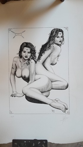 Lithographie originale signée