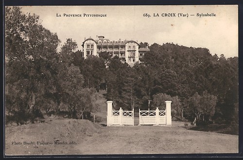 Cpa croix sylvabelle et - la, croix,