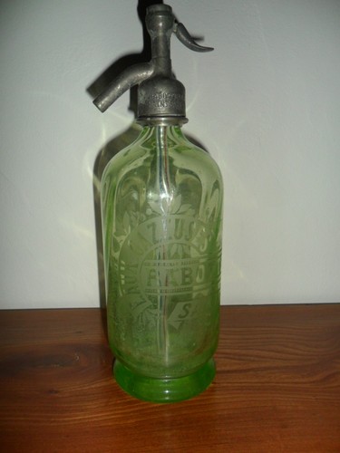 Rare siphon vert avec tube - rare,