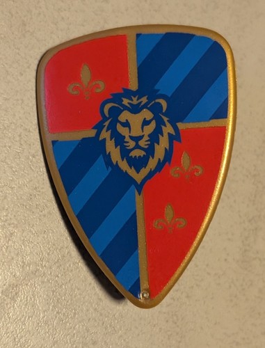 Playmbil bouclier lion moyen - lion,