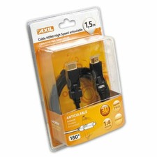 Câble HDMI Axil 1,5 m Noir