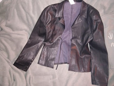 Veste Simili Cuir Noir Jennyfer