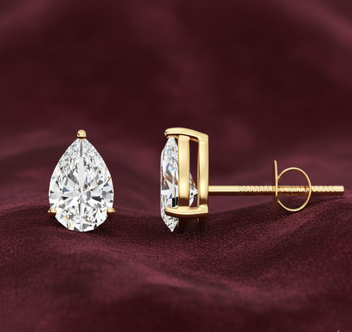 Boucles oreilles diamant - boucles, d'oreilles