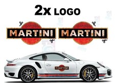 2x MARTINI SHABBY ROUILLE