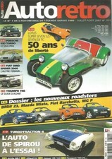 AUTO RETRO N°311 LOTUS SUPER SEVEN S2 / TURBOTRACTION II / TRIUMPH TR6 / DINO