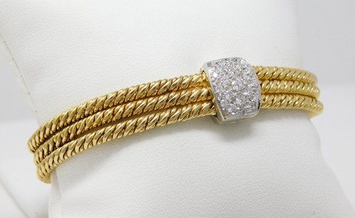 Pomellato 18k yellow white - pomellato,
