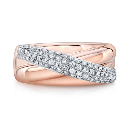 Diamant criss croix bague - criss,