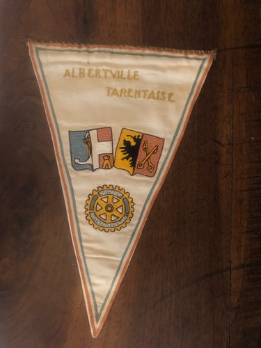 Ancien fanion rotary - fanion, club
