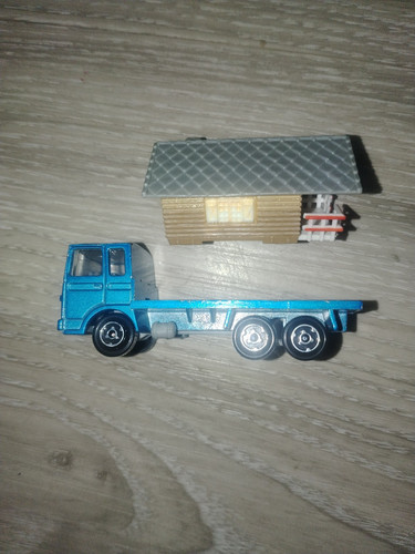 Majorette camion saviem - , chalet