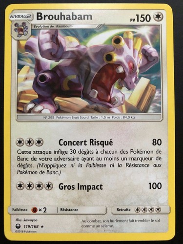 Carte pokemon brouhabam - pokemon,