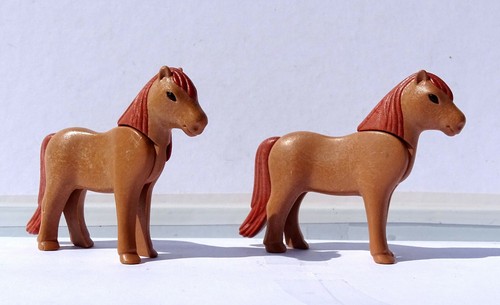 Playmobil lot 2 poneys - playmobil,