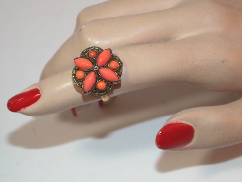 Bague ajustable vintage - ajustable, or