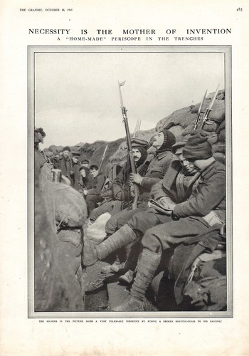1915 wwi imprimé - 1915, periscope