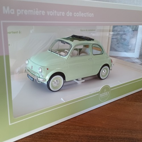 Fiat 500 light green 1968 - l, de
