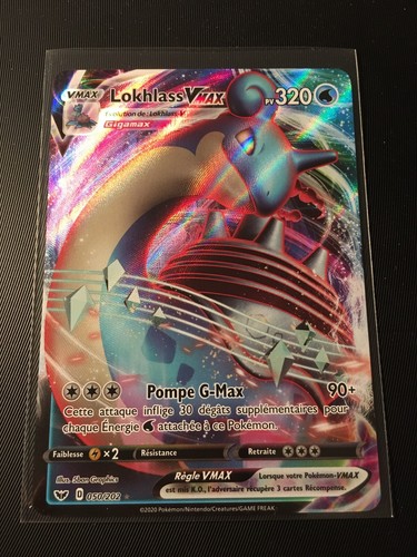 Carte pokémon lokhlass - pokémon, vmax