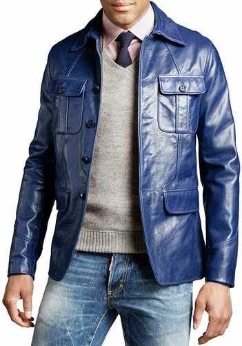 Blazer veste cuir - veste, en
