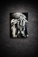 Tableau johnny hallyday aigle - tableau,