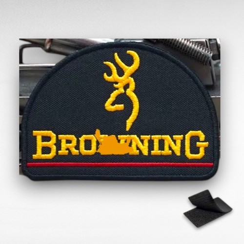 écusson browning logo chasse - browning,