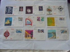 9 ENVELOPPES MONACO 1ER JOUR 1967